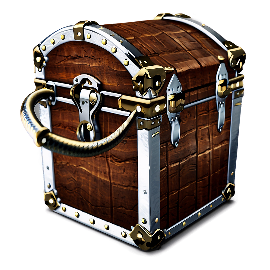 Trunk With Lock Png 06262024 PNG