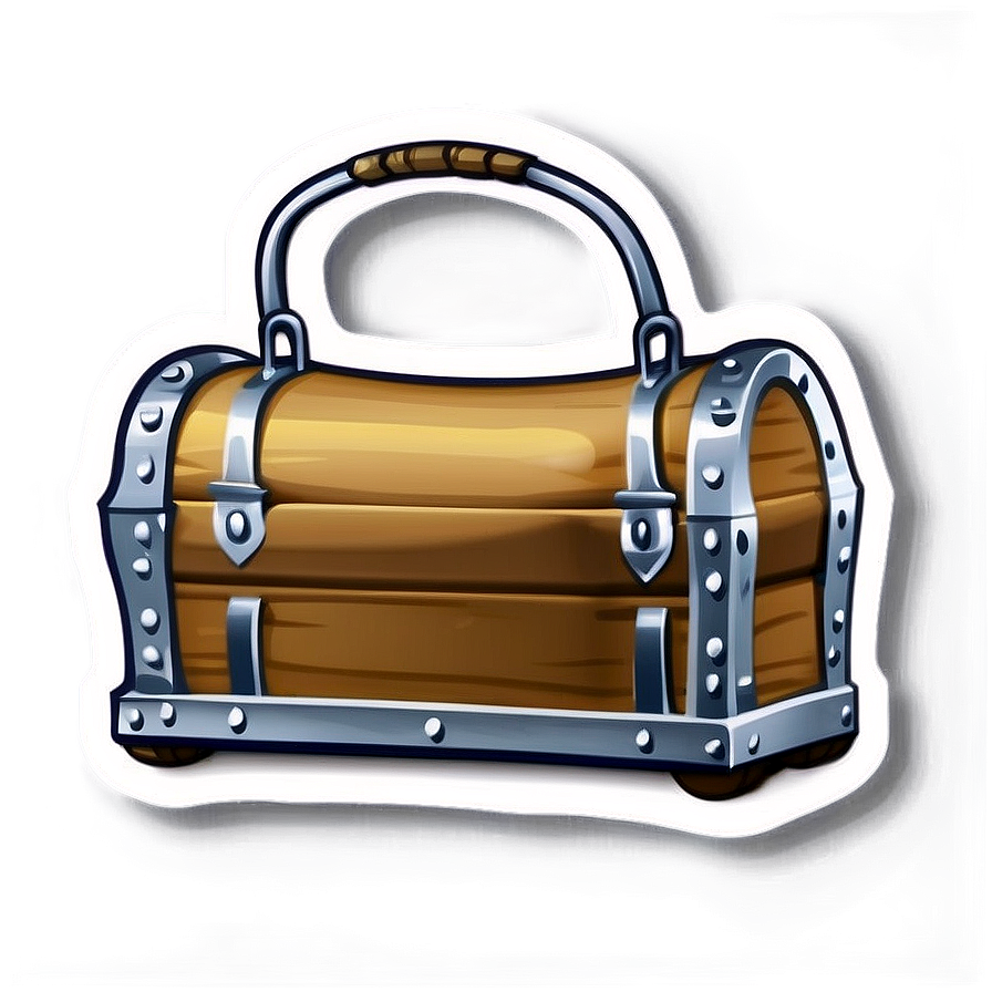 Trunk With Stickers Png 19 PNG