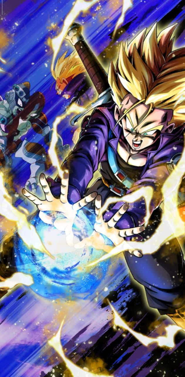 Keep in touch with Trunks Phone Wallpaper