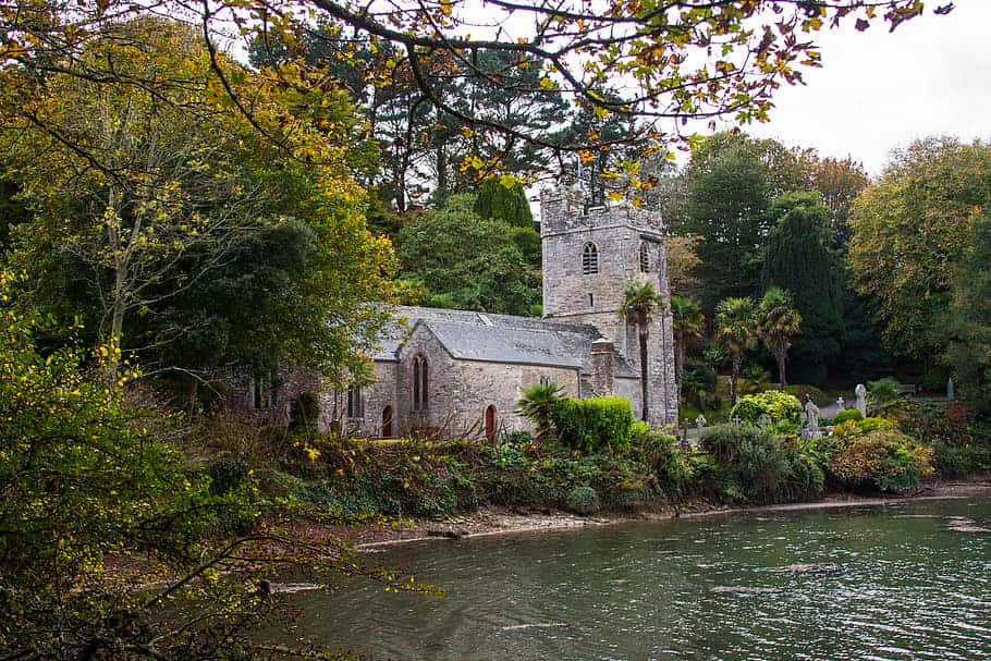 Truro Riverside Church Autumn Wallpaper