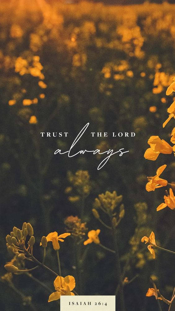 Trust The Lord Quote