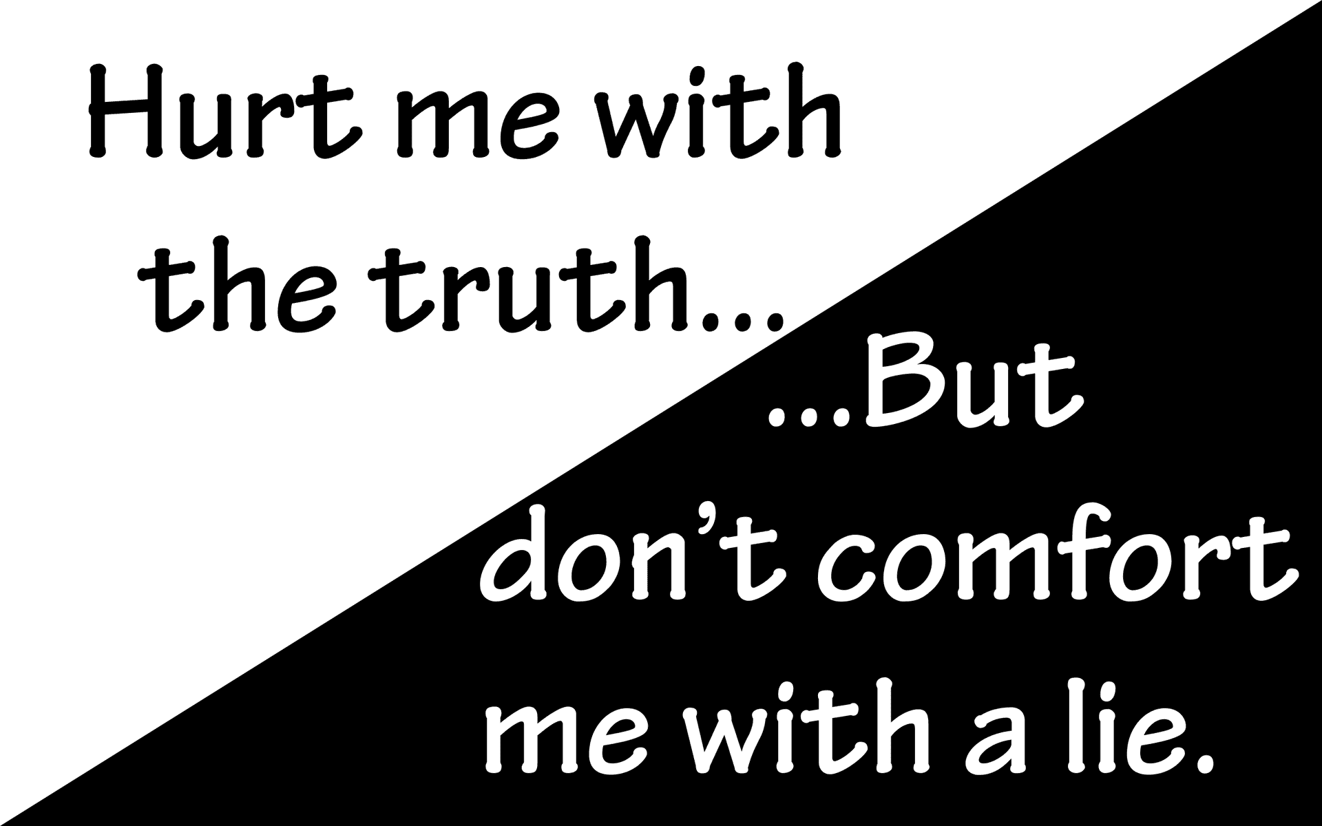Truth Versus Lie Quote PNG