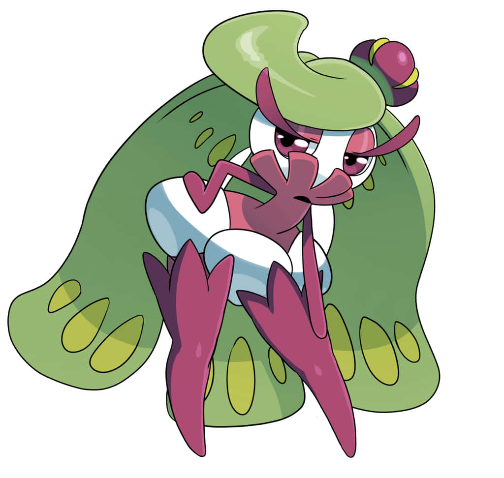 Tsareena Pokémon Personage Kunst Achtergrond