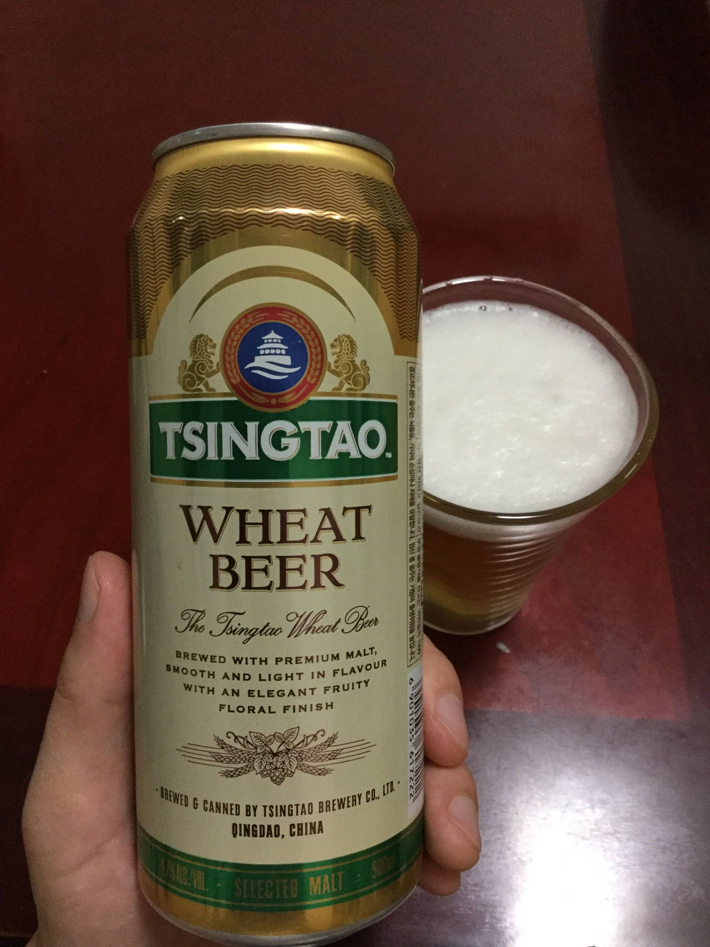 Tsingtao Wheat Beer Wallpaper