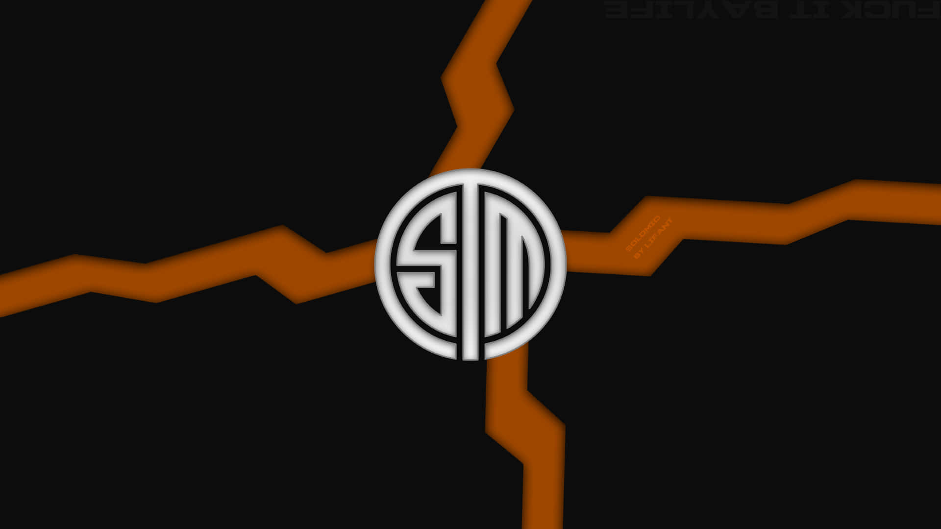 Tsm Logo With Orange Cross Wallpaper