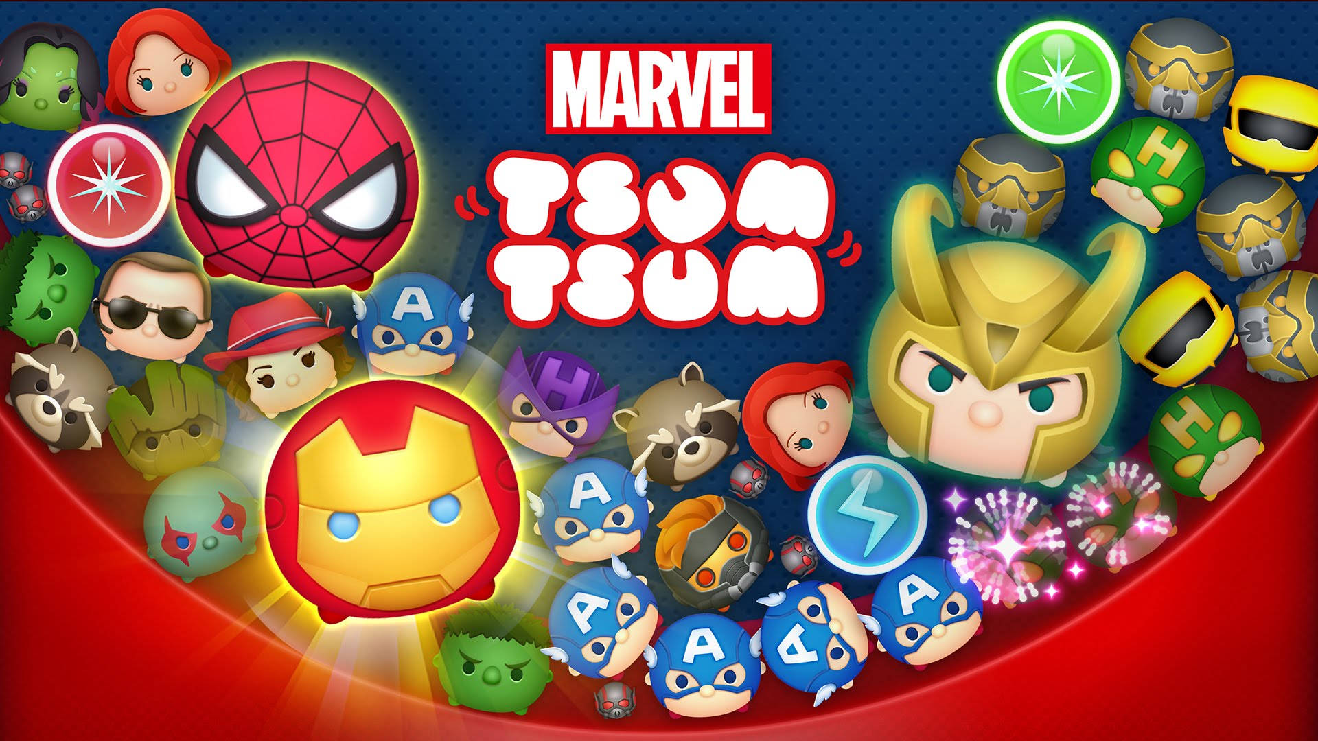 Tsum Tsum Marvel Background