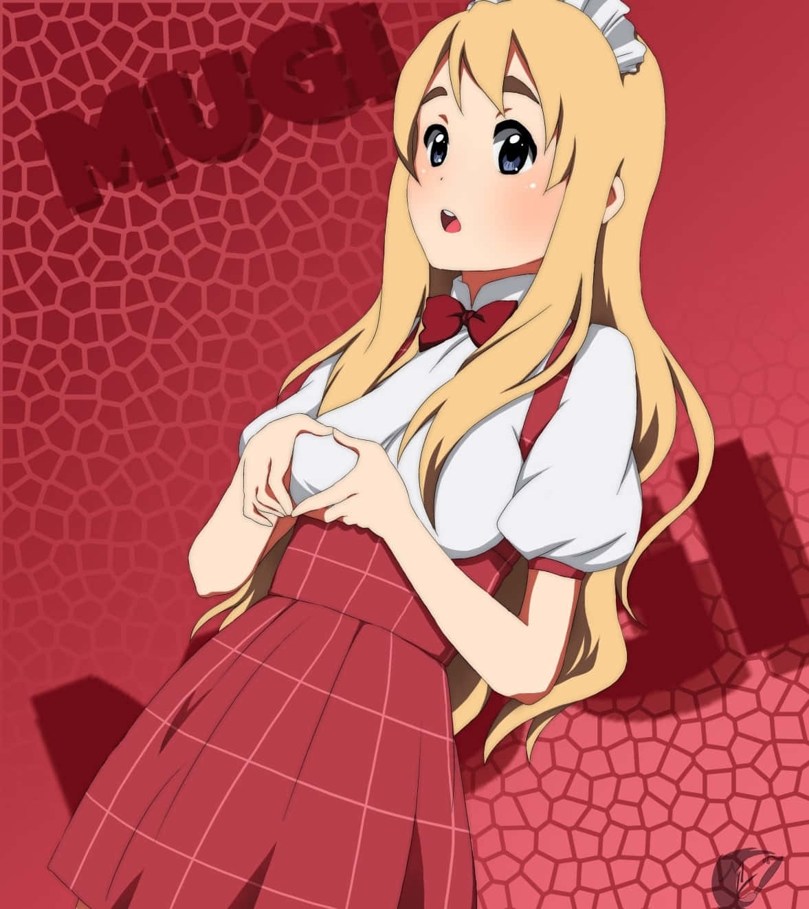 Tsumugi Kotobuki From K-on! Anime Series Wallpaper