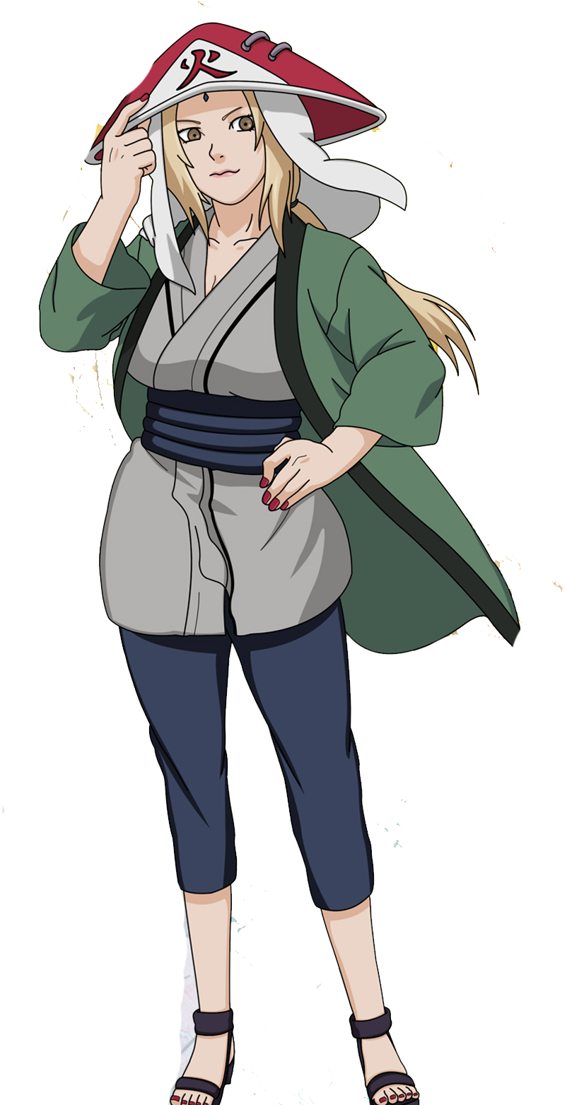 Download Tsunade Hokage Pose | Wallpapers.com