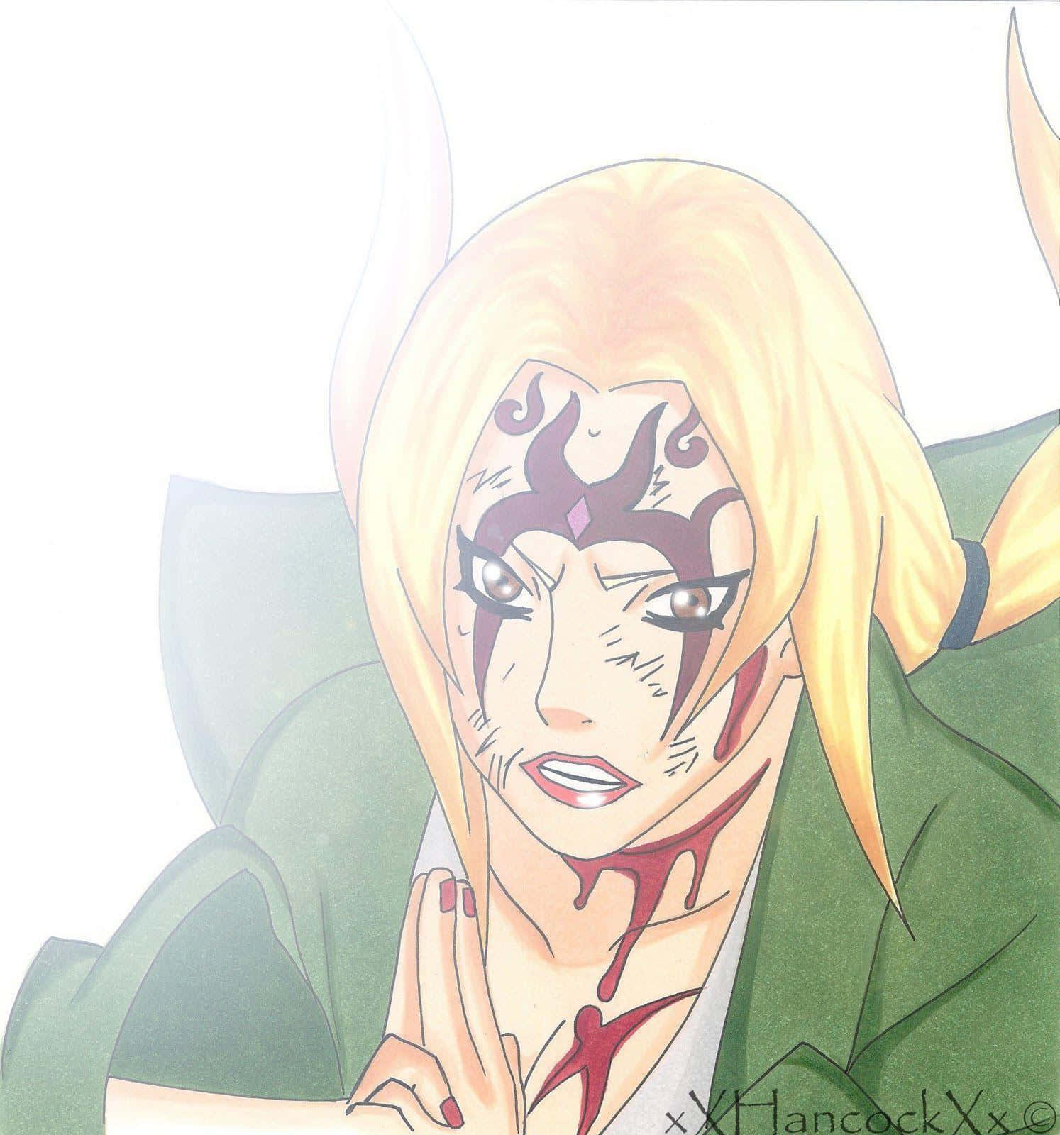 Dive Into Your Daily Life With Tsunade's Iphone Wallpaper