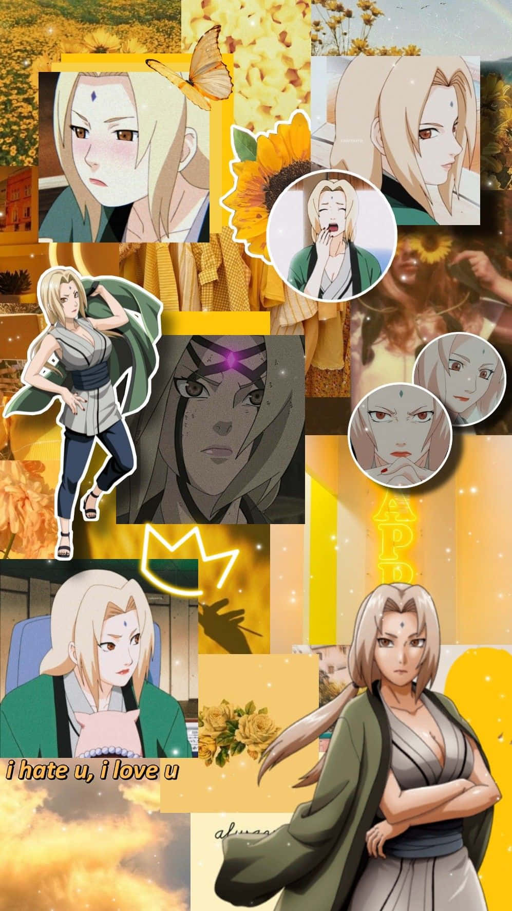 Tsunade, The Iconic Anime Character, Now On Your Iphone Wallpaper