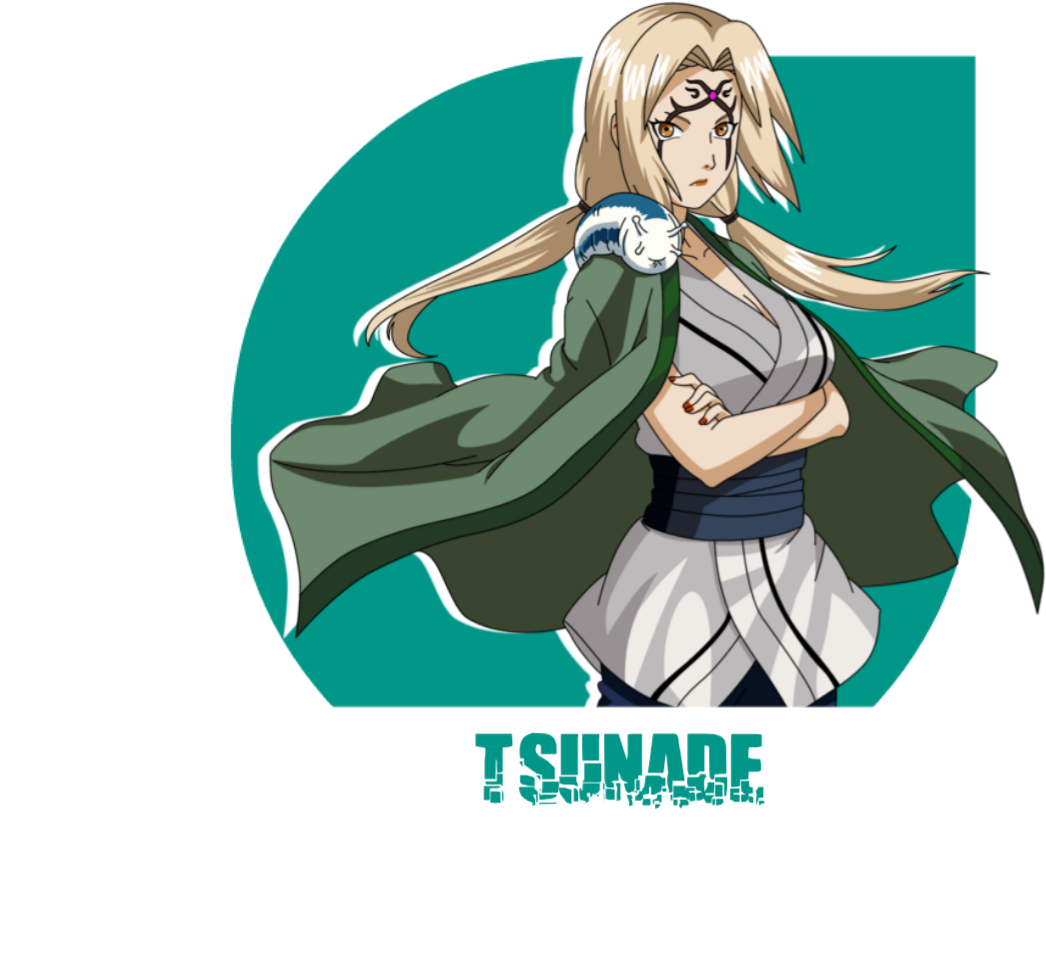 Tsunade Naruto Anime Character PNG