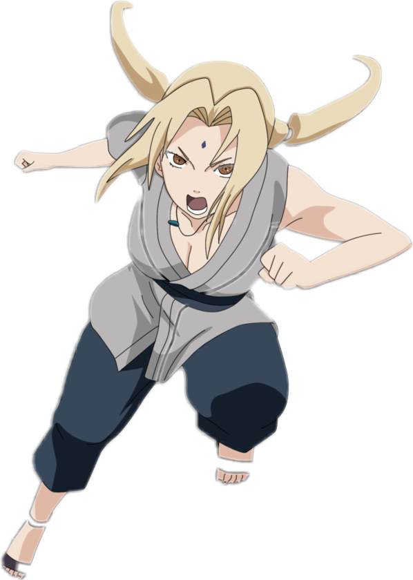 Tsunade Readyfor Battle PNG