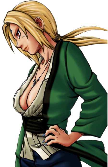 Tsunade Senju Naruto Anime Character PNG