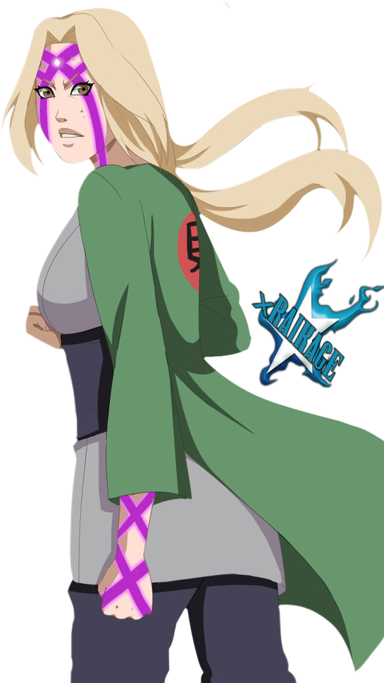 Tsunade Senju Naruto Anime Character PNG