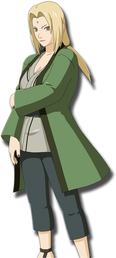 Tsunade Senju Naruto Character PNG