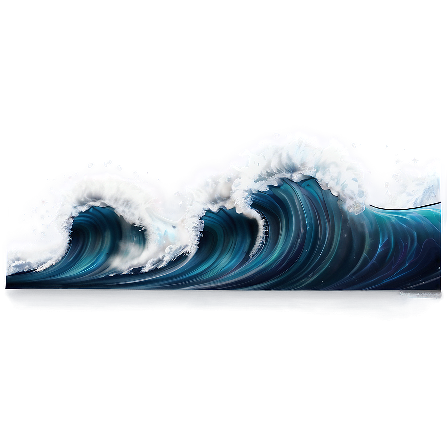 Tsunami Wave Simulation Png 06112024 PNG