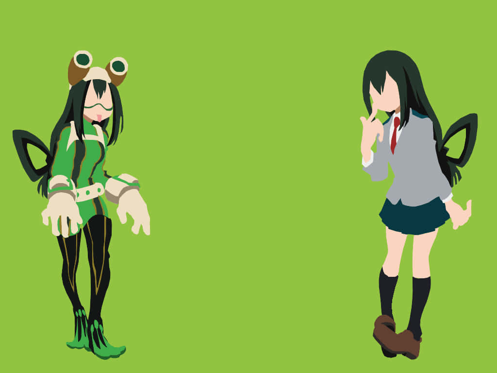 Tsuyuasui Is A Character From The Anime Series 