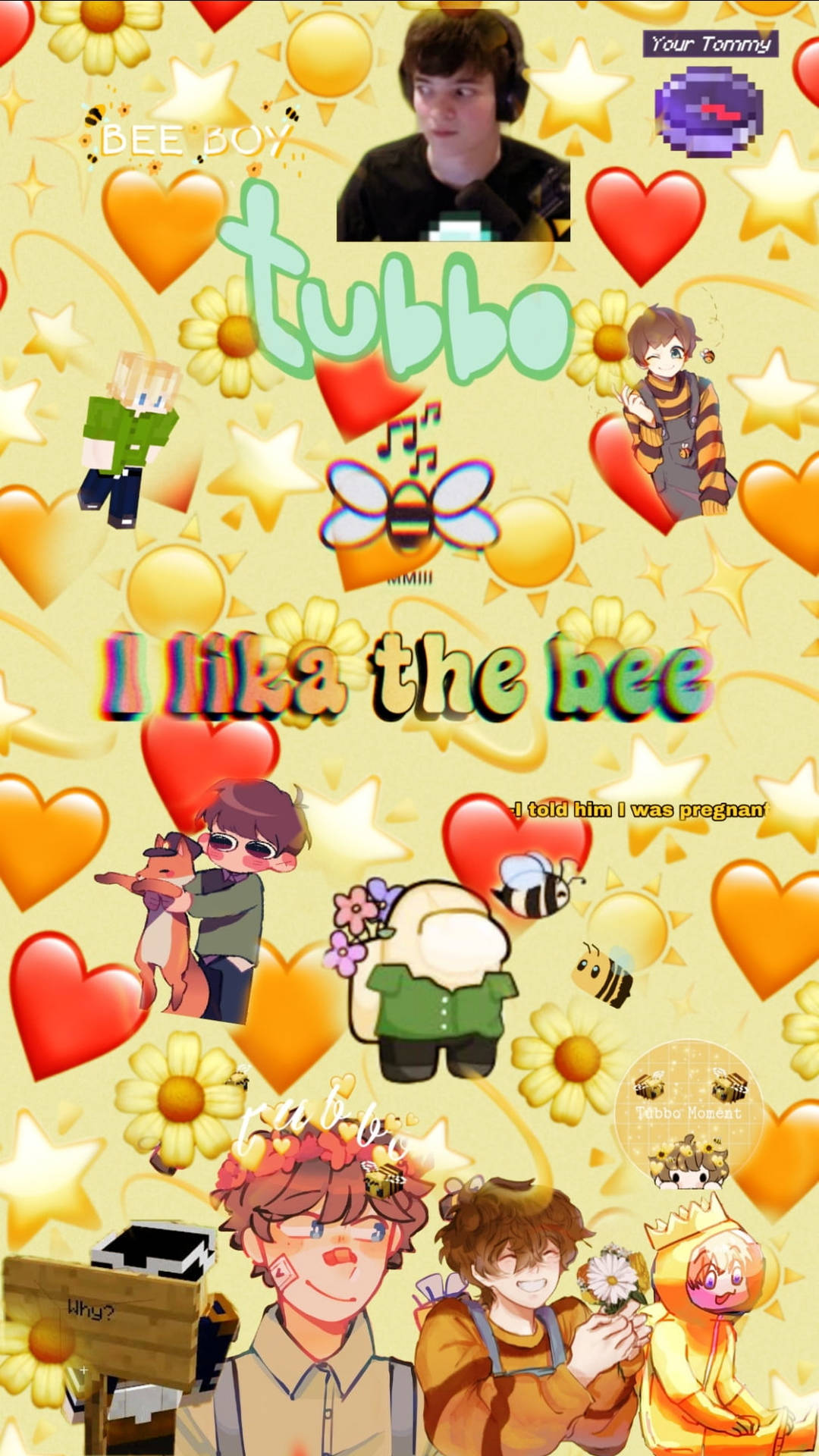 Tubbo I Lika The Bee Wallpaper