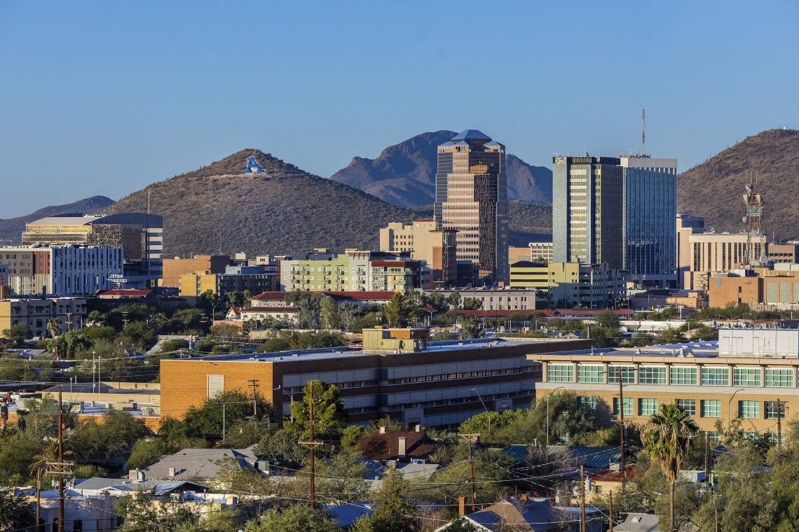Tucson Daytime City View Wallpaper