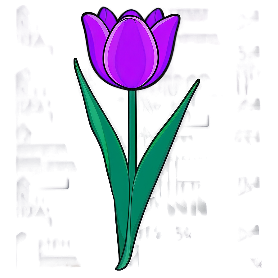 Tulip Flower Drawing Png 45 PNG