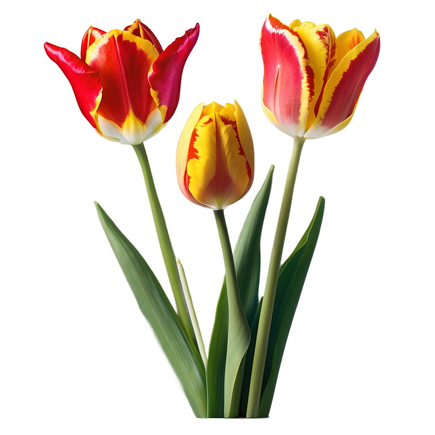 Tulips In Bloom Png Hhx PNG