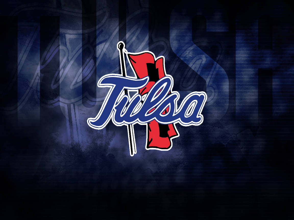Tulsa Sports Team Logo Blue Background Wallpaper