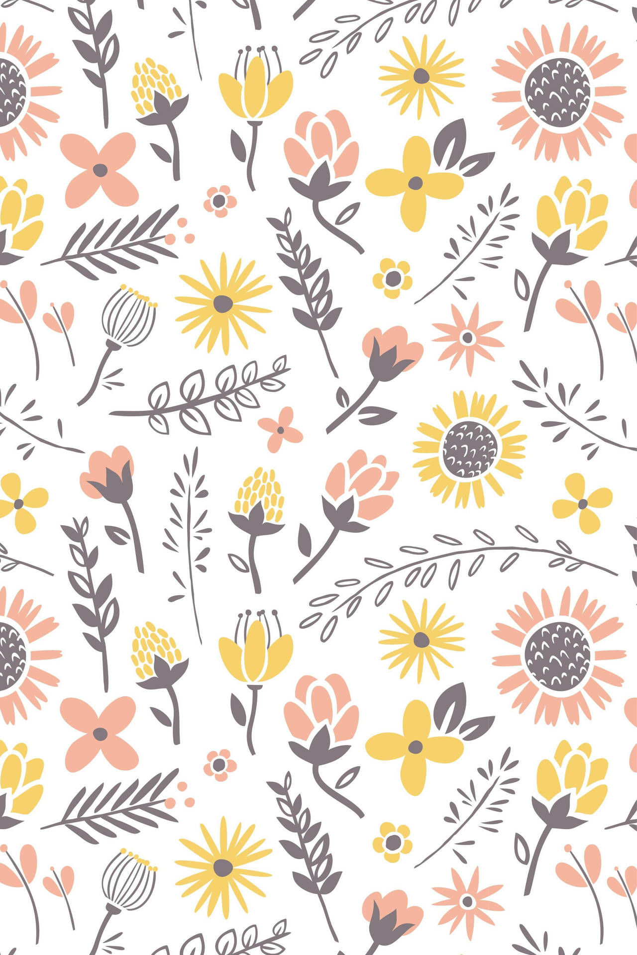 Tumblr Floral Patterns Wallpaper