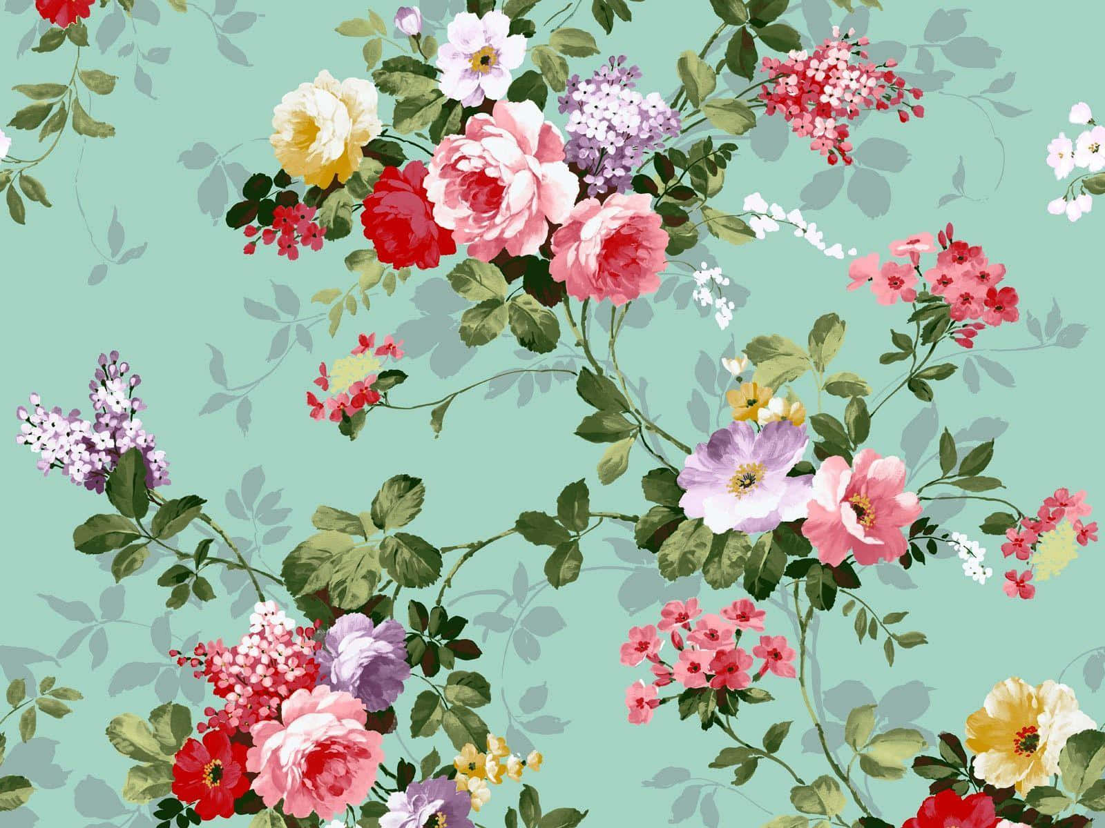 vintage floral background pattern tumblr