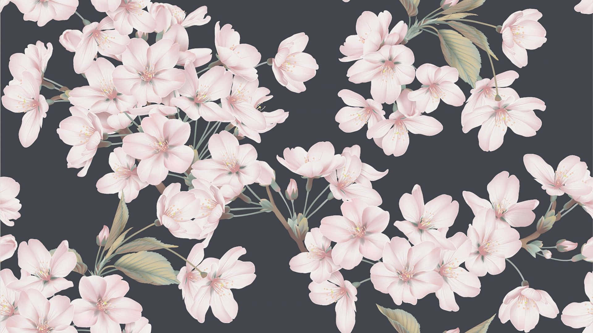 Captivating Floral Background for Tumblr