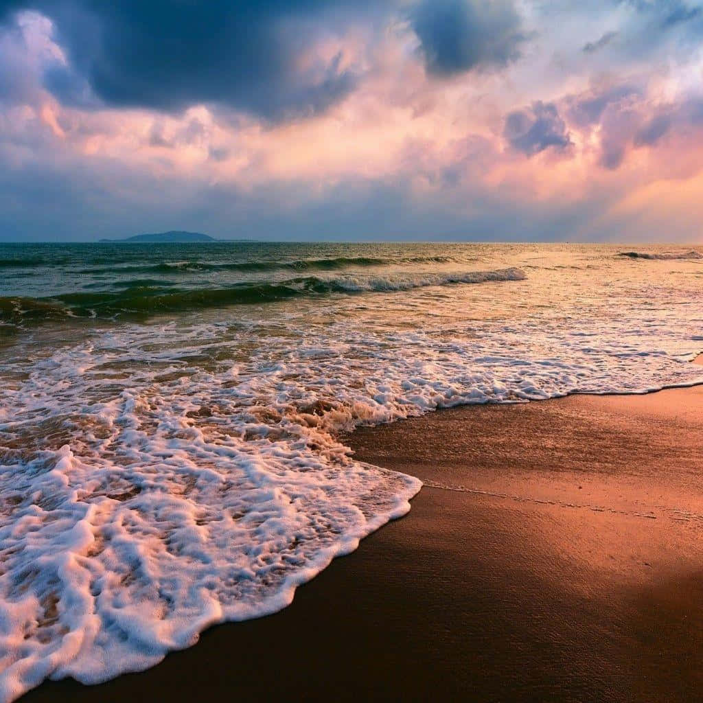 Tumblr Ipad Sunset Beach Photography Background