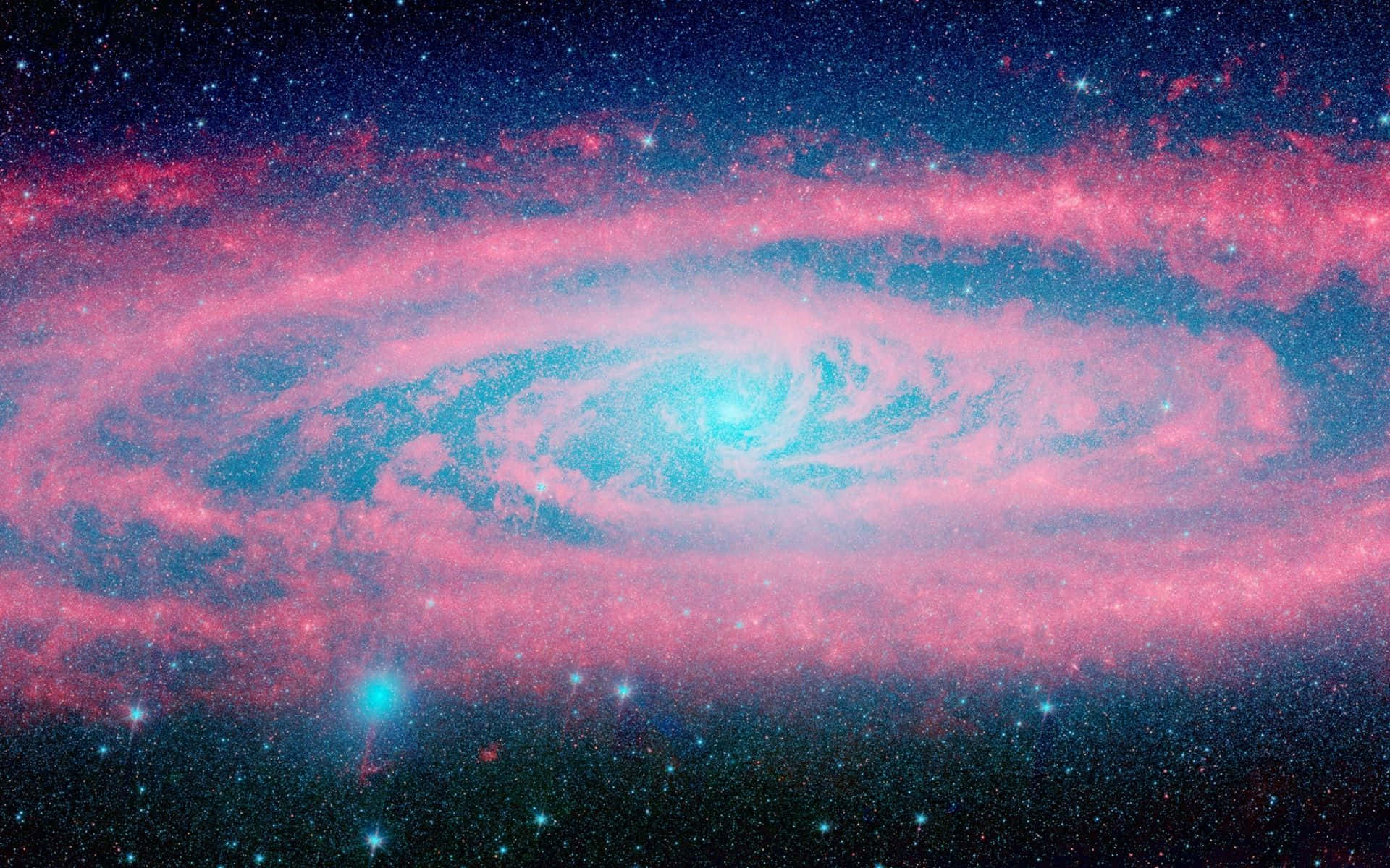 Andromedagalaxentumblr-bakgrund För Datorn. Wallpaper