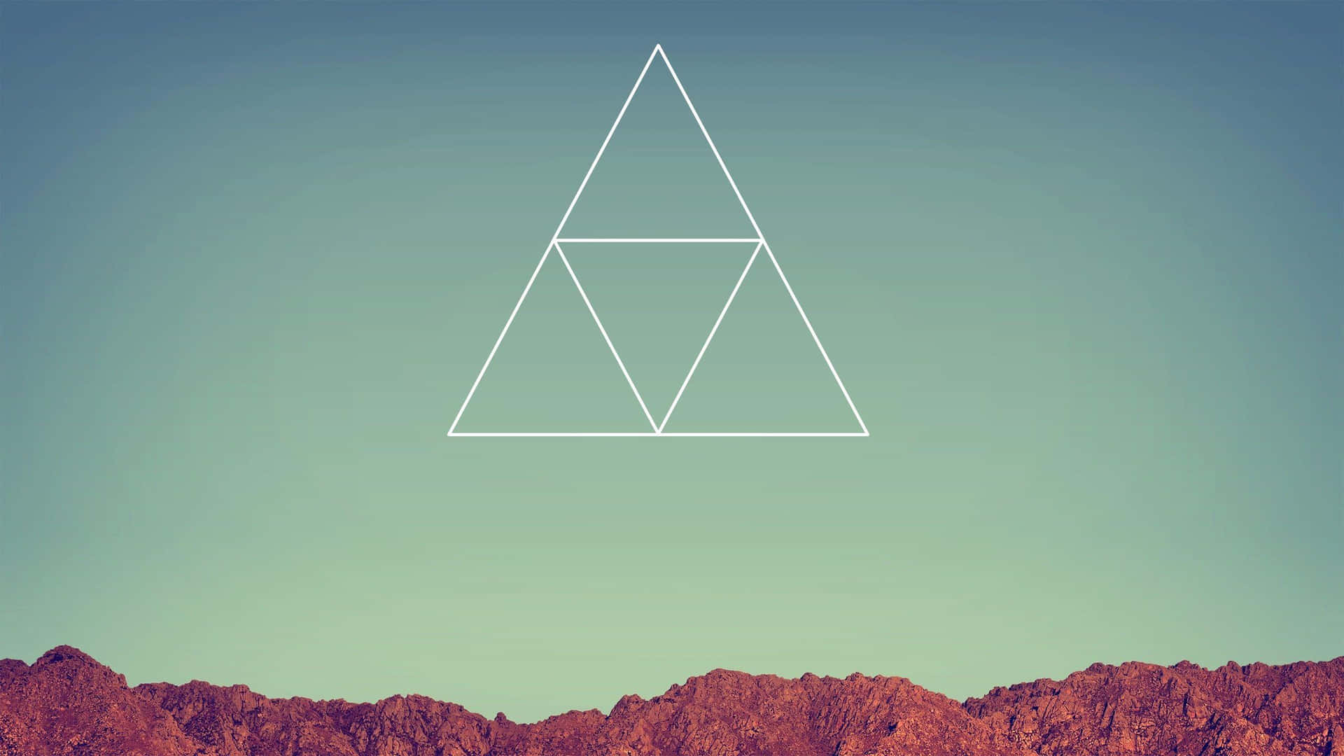 Aesthetic Triangles Tumblr Laptop Wallpaper