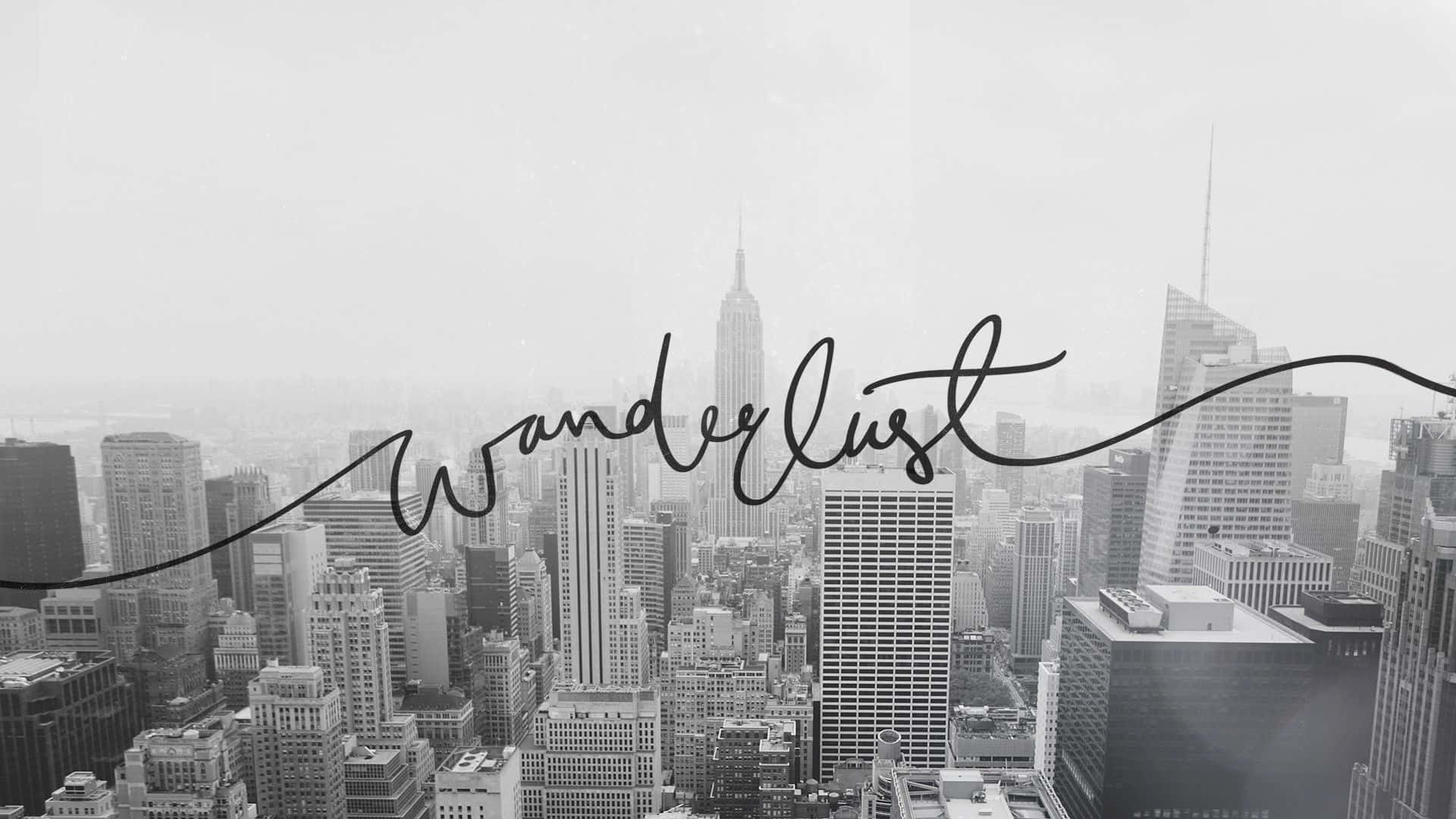 Fundode Tela Wanderlust Para Tumblr No Laptop. Papel de Parede