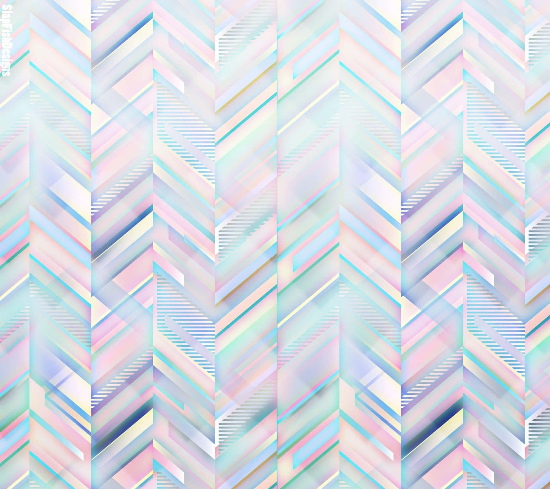 Entzückendeblaue & Weiße Muster Von Tumblr Wallpaper