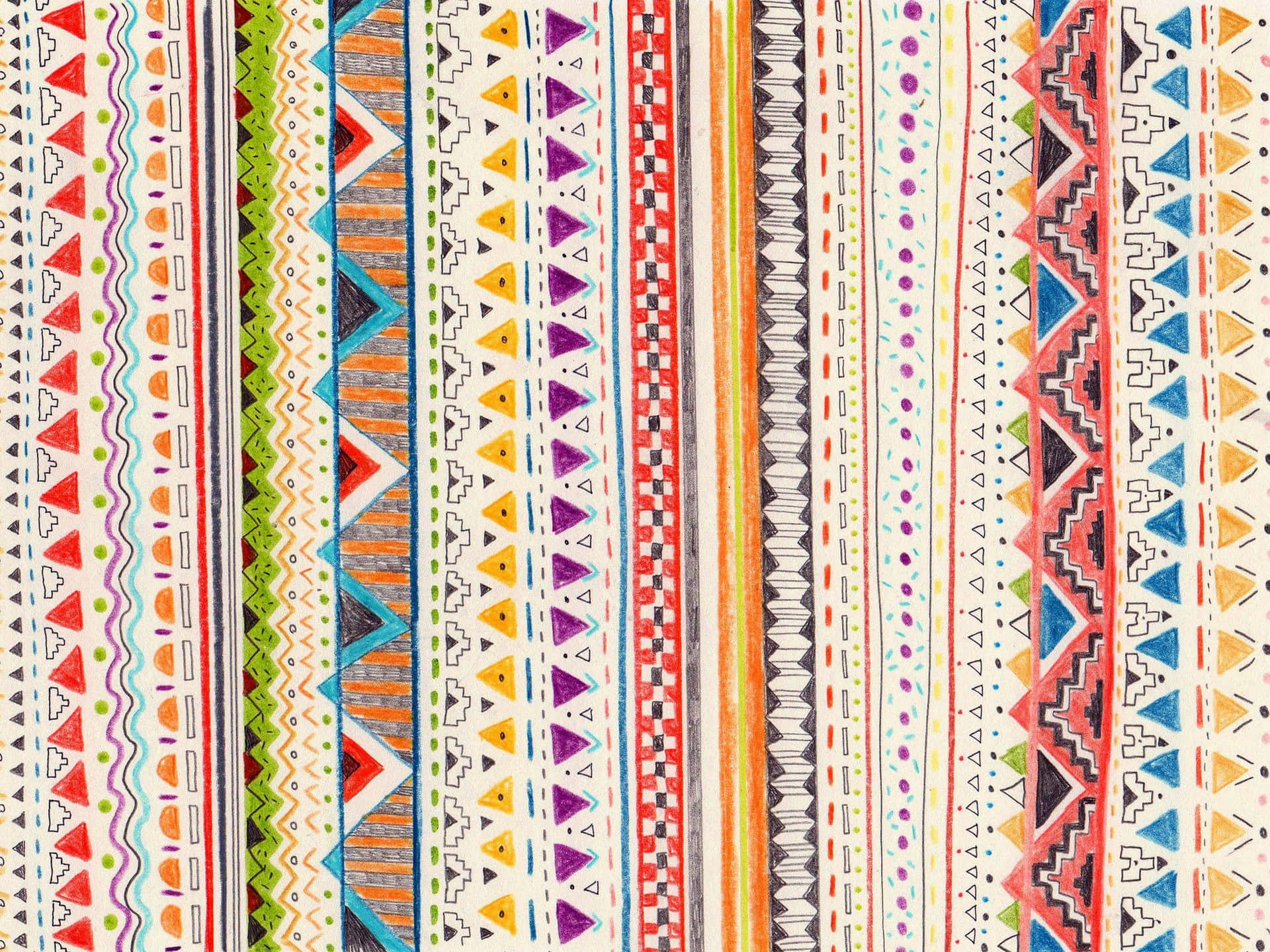 A Colorful Pattern Of Adobe Stripes Wallpaper