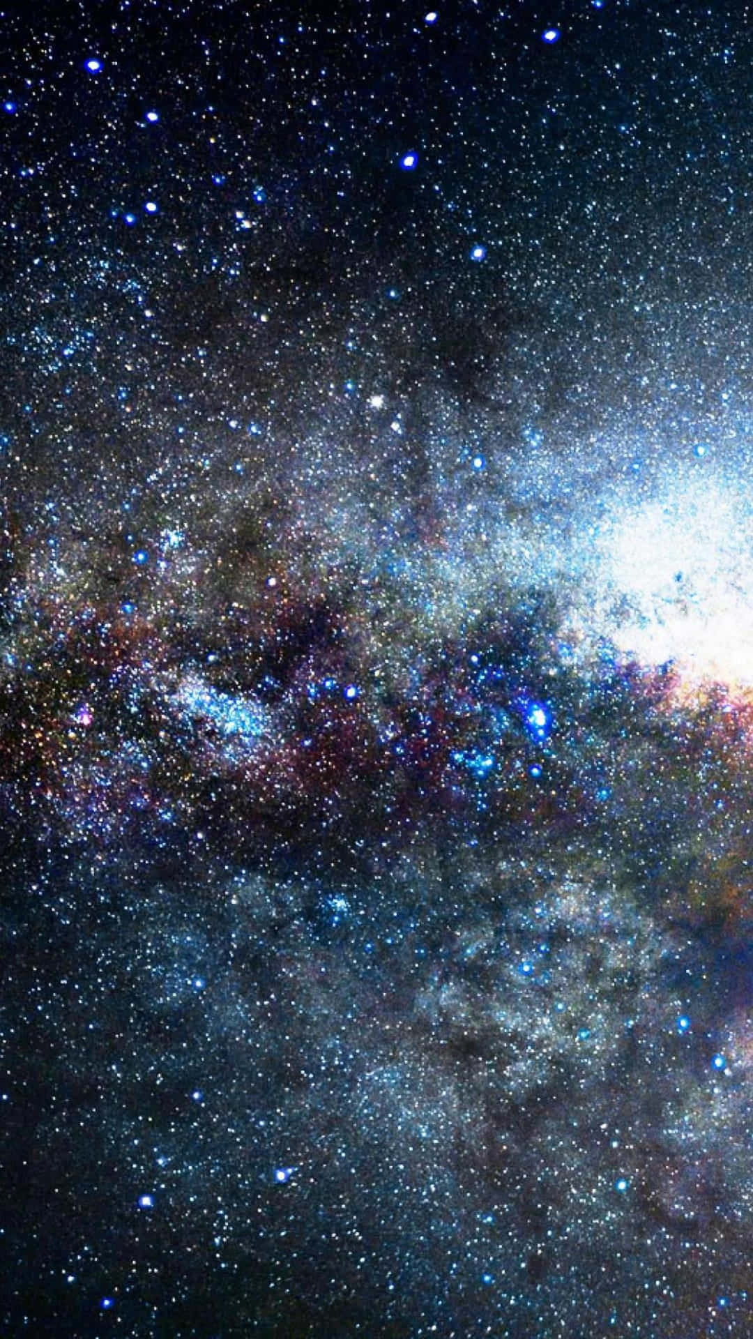 The Milky In Space With Stars And Stars Wallpaper