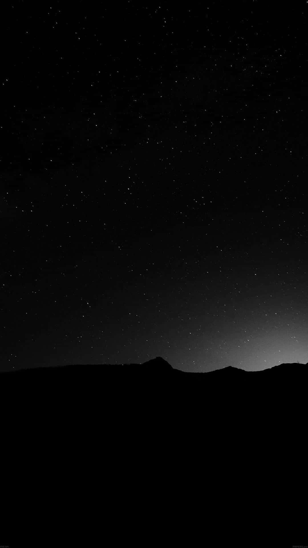 Starry Dark Night Tumblr Photography iPhone Wallpaper