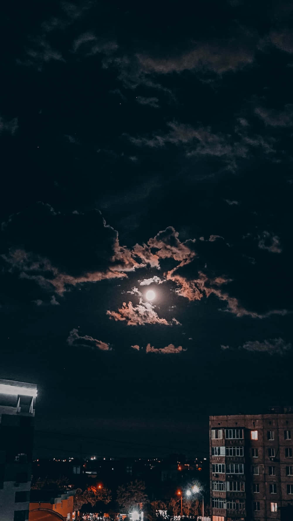 Glowing Moonlight Tumblr Photography Iphone Wallpaper