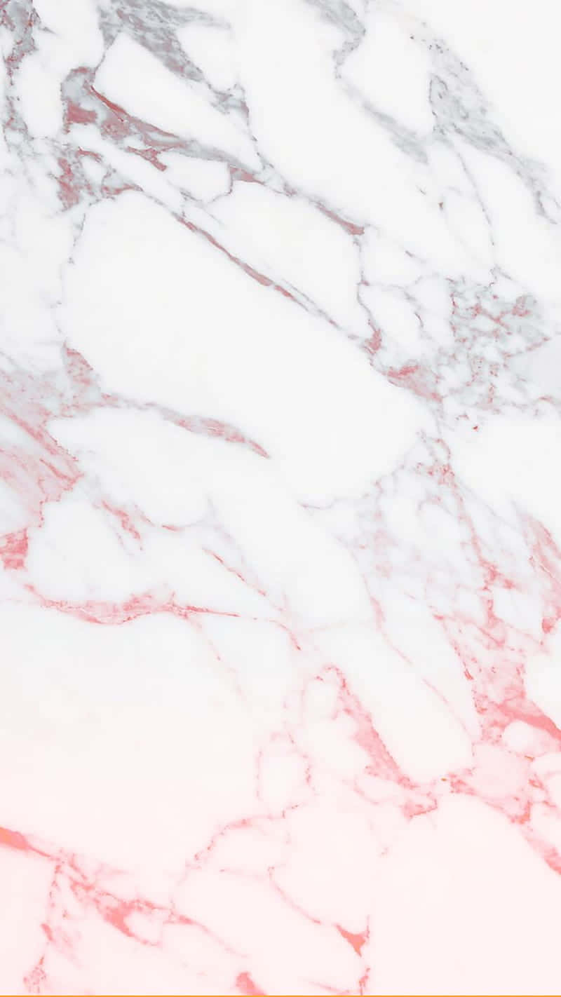 A Marble Background With Pink And White