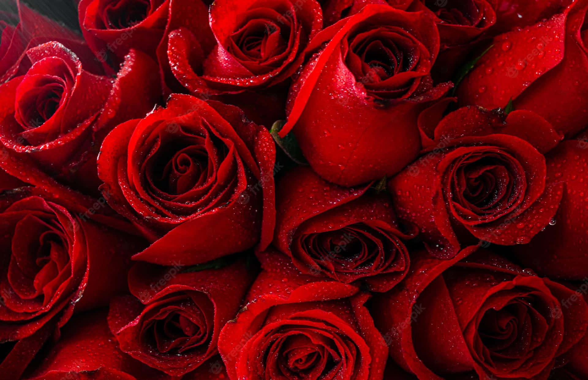 Livlige og romantiske roser med en frisk duft. Wallpaper
