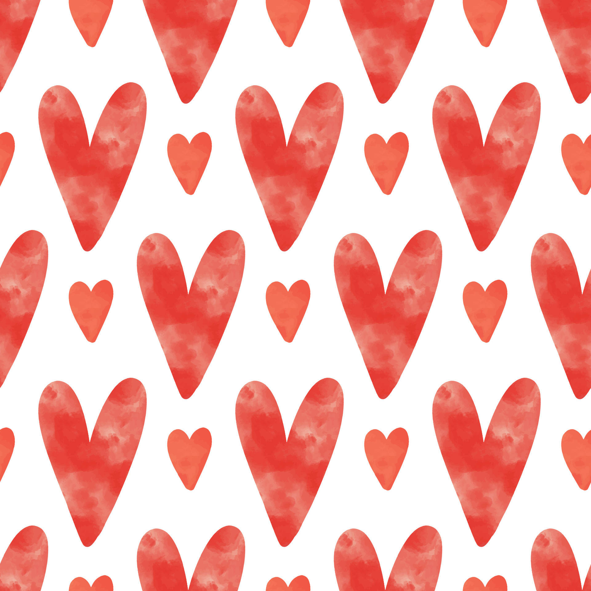 Download Red Hearts On White Background Wallpaper | Wallpapers.com