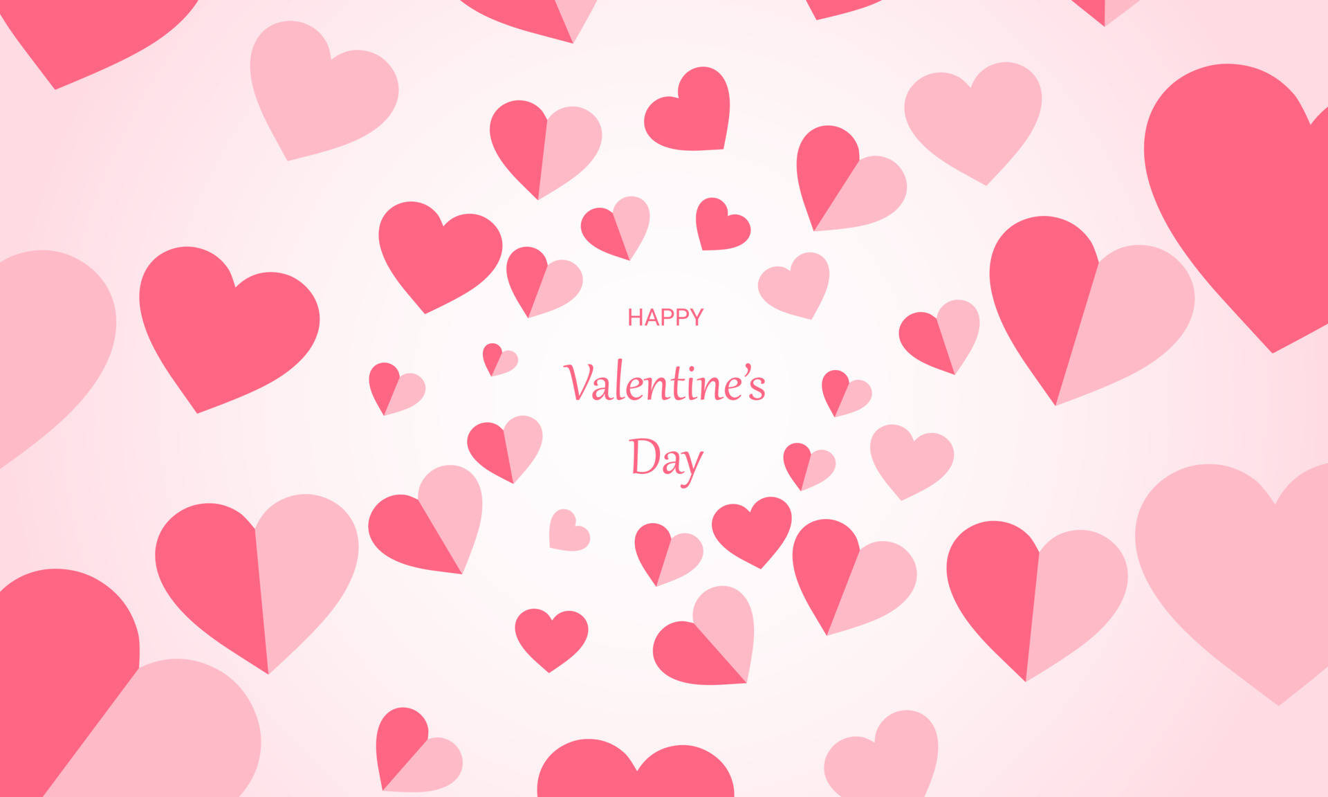 Lad dit hjerte komme til live denne Valentinsdag! Wallpaper