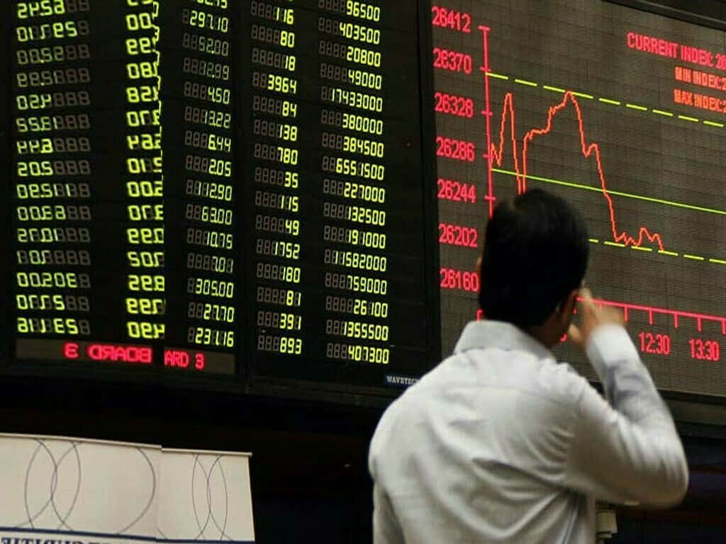 Tumultuous Pakistan Stock Exchange Wallpaper