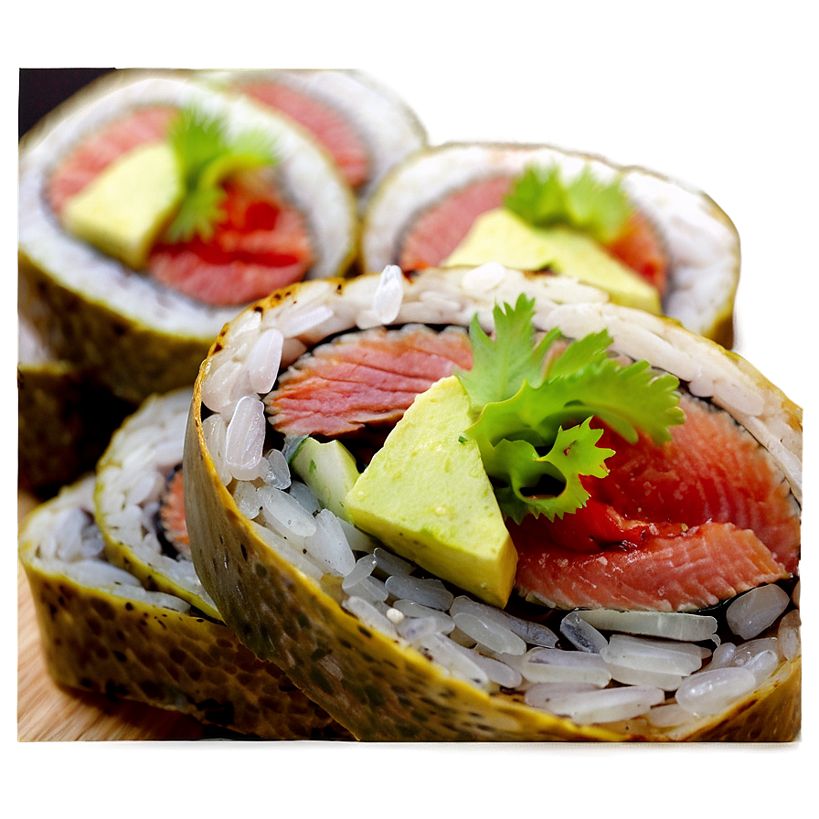 Tuna Fish Roll Png 06122024 PNG