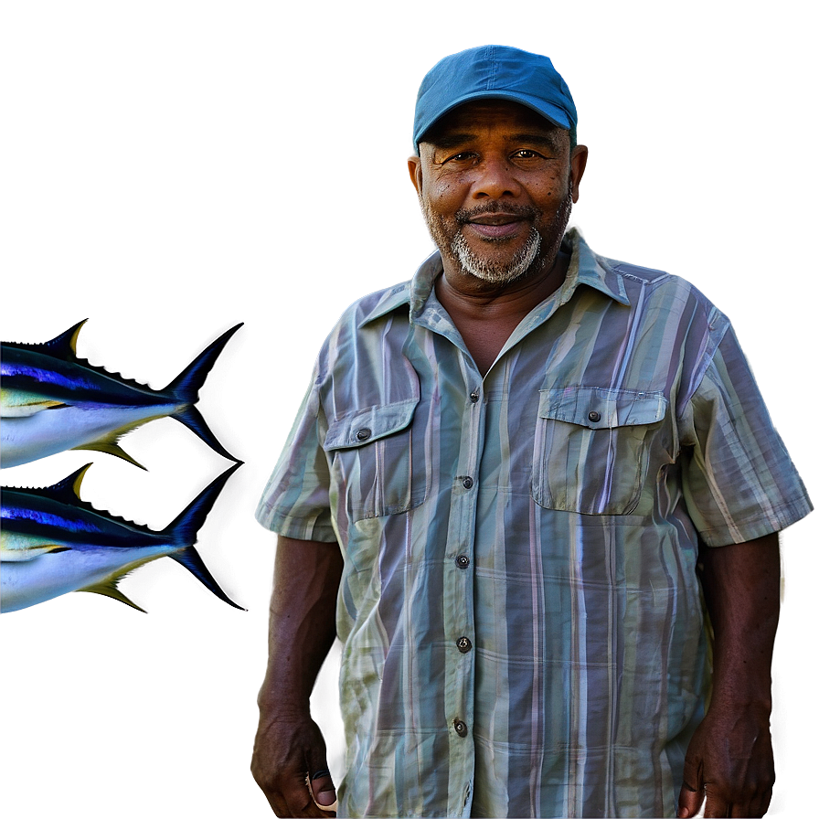 Download Tuna Fisherman Png 06122024 | Wallpapers.com