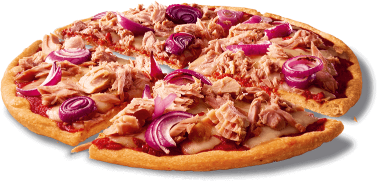 Tuna Onion Pizza Delicious PNG