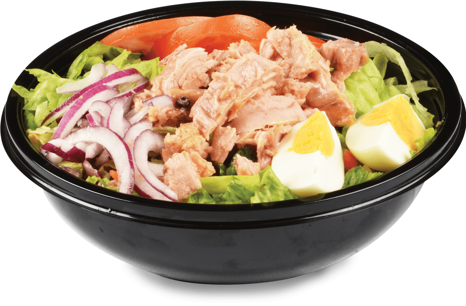 Tuna Salad Bowl Fresh Ingredients PNG