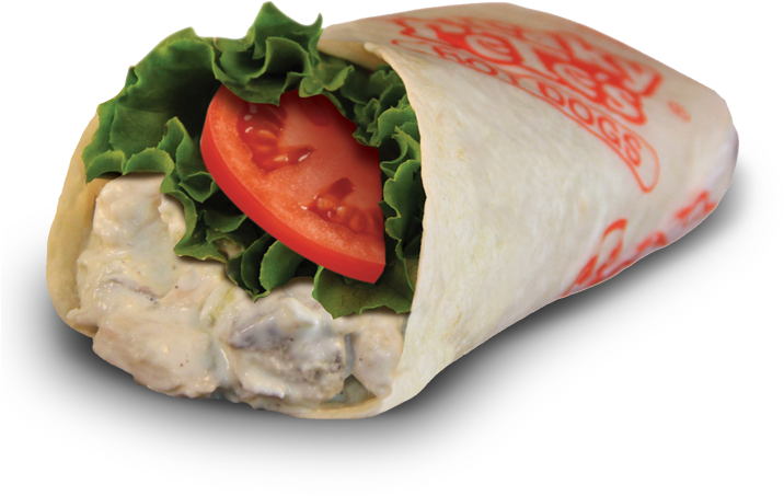 Tuna Salad Wrap Transparent Background PNG