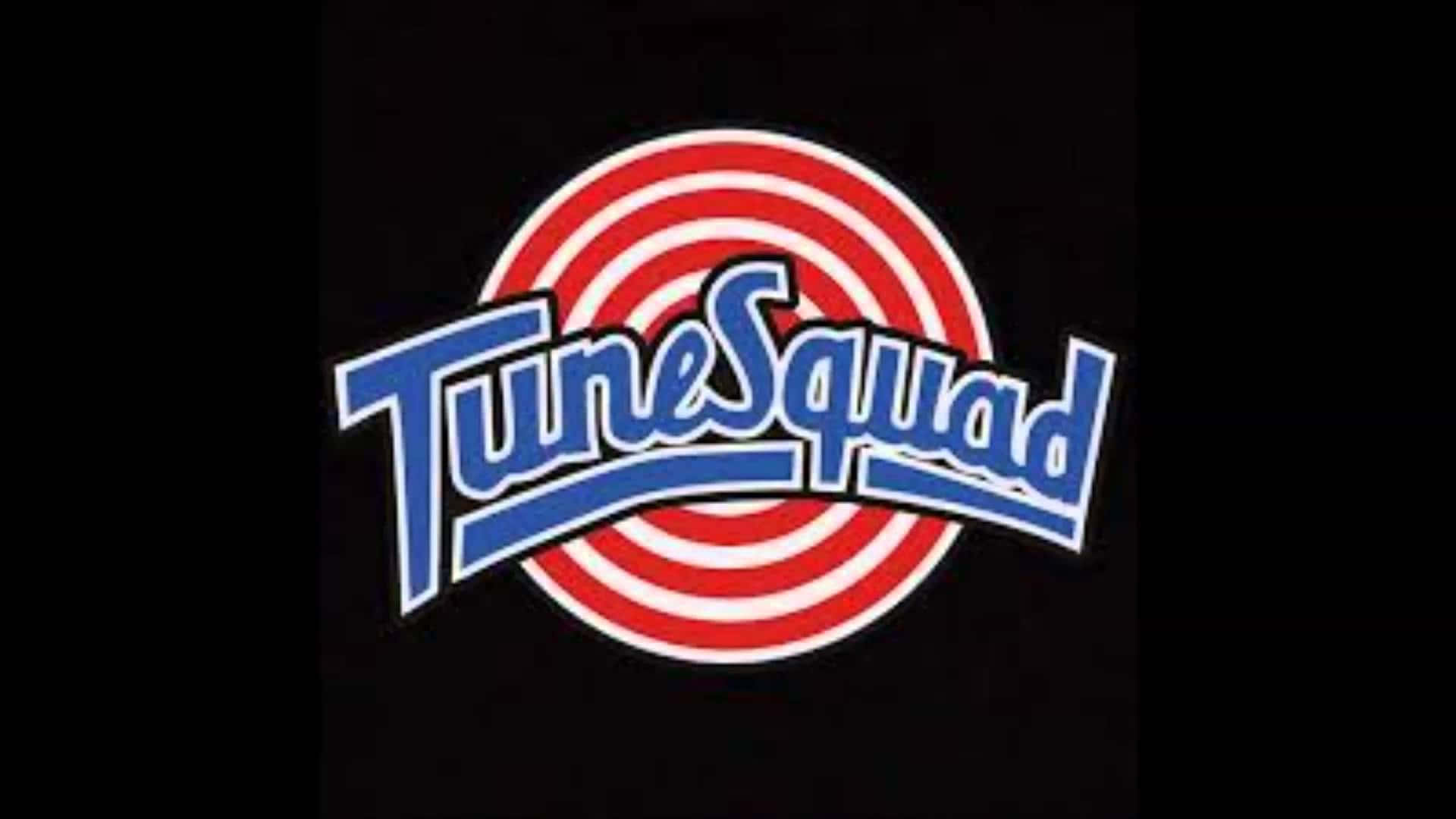 Det Tune Squad klar til at tage imod deres modstandere i den intergalaktiske mesterskab. Wallpaper
