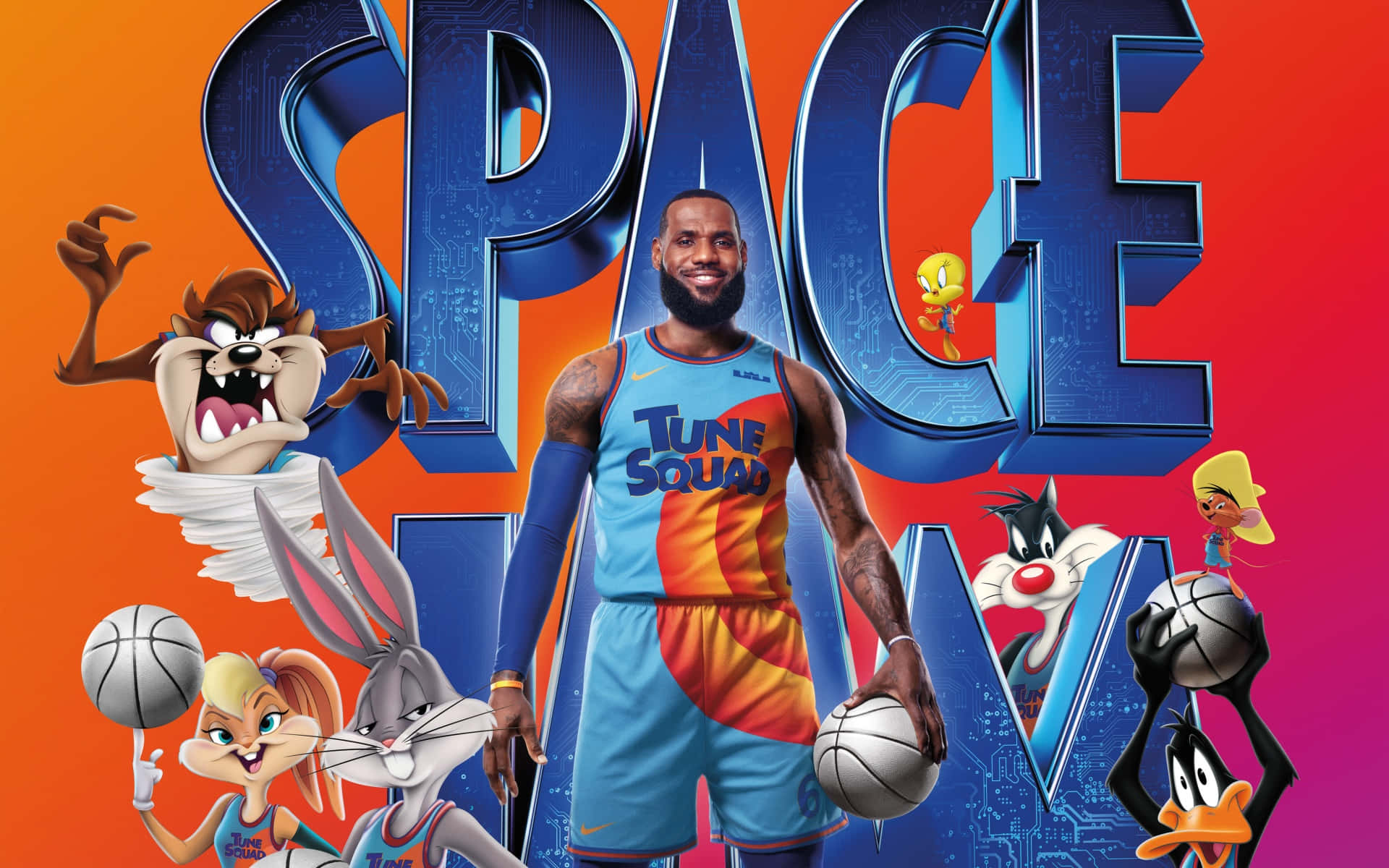 Space Jam 2 Tune Squad 4K Phone iPhone Wallpaper 8500a